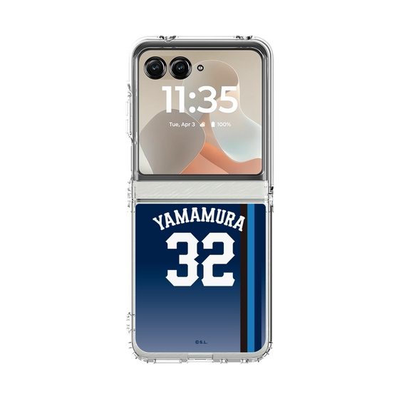 クリアケース［ 埼玉西武ライオンズ- #32 YAMAMURA - ビジター ］