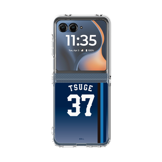 クリアケース［ 埼玉西武ライオンズ- #37 TSUGE - ビジター ］
