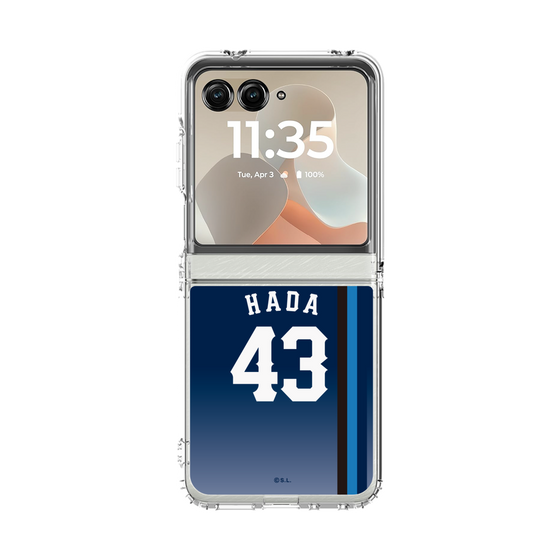 クリアケース［ 埼玉西武ライオンズ- #43 HADA - ビジター ］