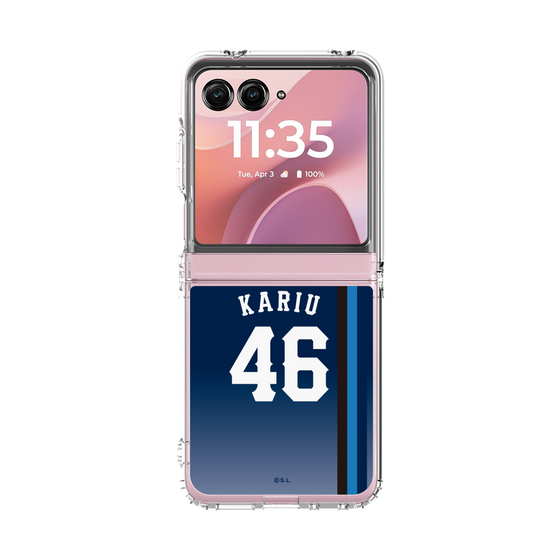 クリアケース［ 埼玉西武ライオンズ- #46 KARIU - ビジター ］