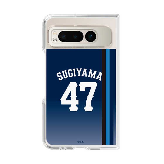 クリアケース［ 埼玉西武ライオンズ- #47 SUGIYAMA - ビジター ］