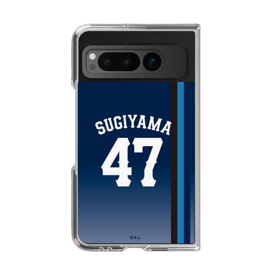 クリアケース［ 埼玉西武ライオンズ- #47 SUGIYAMA - ビジター ］