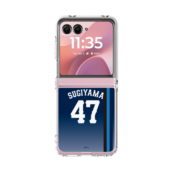 クリアケース［ 埼玉西武ライオンズ- #47 SUGIYAMA - ビジター ］