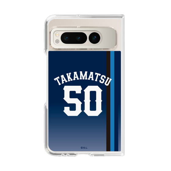 クリアケース［ 埼玉西武ライオンズ- #50 TAKAMATSU - ビジター ］