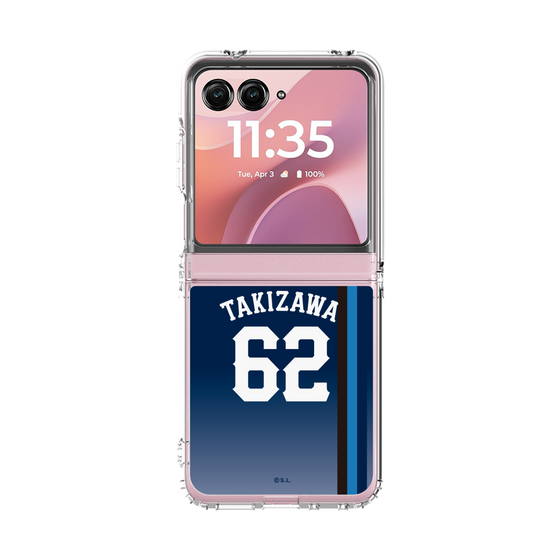クリアケース［ 埼玉西武ライオンズ- #62 TAKIZAWA - ビジター ］