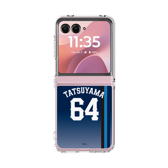 クリアケース［ 埼玉西武ライオンズ- #64 TATSUYAMA - ビジター ］