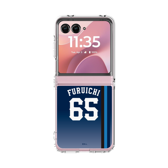 クリアケース［ 埼玉西武ライオンズ- #65 FURUICHI - ビジター ］