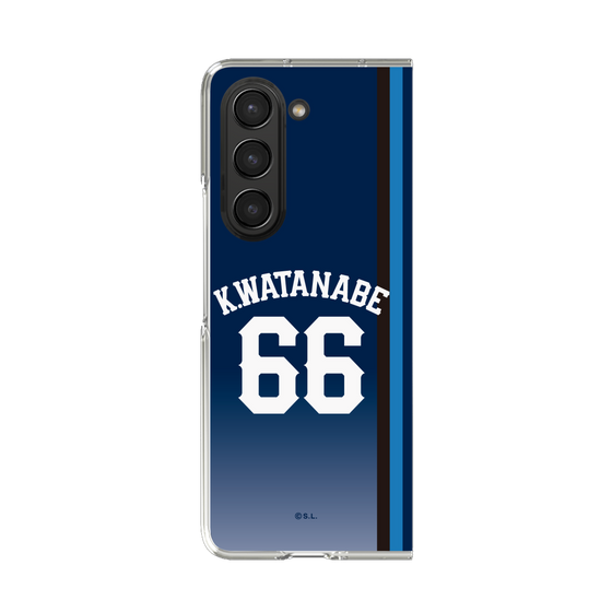 クリアケース［ 埼玉西武ライオンズ- #66 WATANABE - ビジター ］