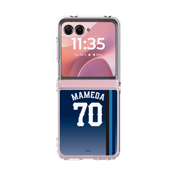 クリアケース［ 埼玉西武ライオンズ- #70 MAMEDA - ビジター ］