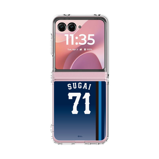 クリアケース［ 埼玉西武ライオンズ- #71 SUGAI - ビジター ］