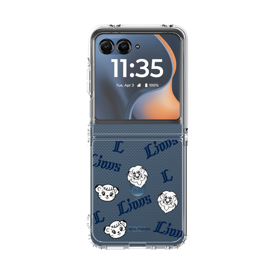 クリアケース［ 埼玉西武ライオンズ- 総柄 ］