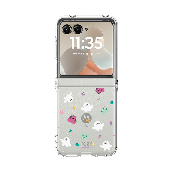 クリアケース［ シナぷしゅ THE MOVIE - どんぐりアイランド - 総柄 ］