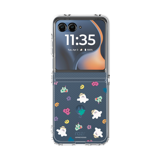 クリアケース［ シナぷしゅ THE MOVIE - バカンス - 総柄 ］