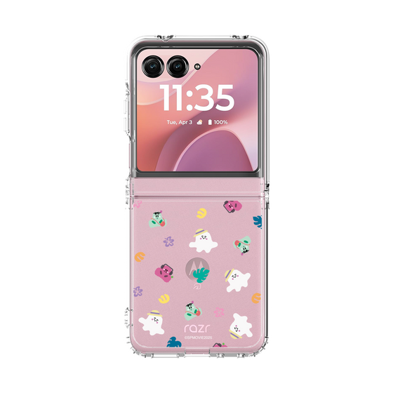 クリアケース［ シナぷしゅ THE MOVIE - バカンス - 総柄 ］