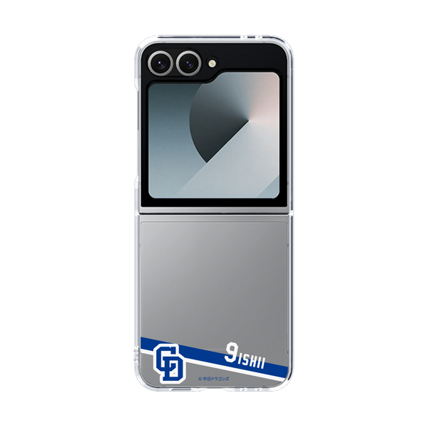 クリアケース for Samsung Galaxy Z Flip6［ 中日ドラゴンズ