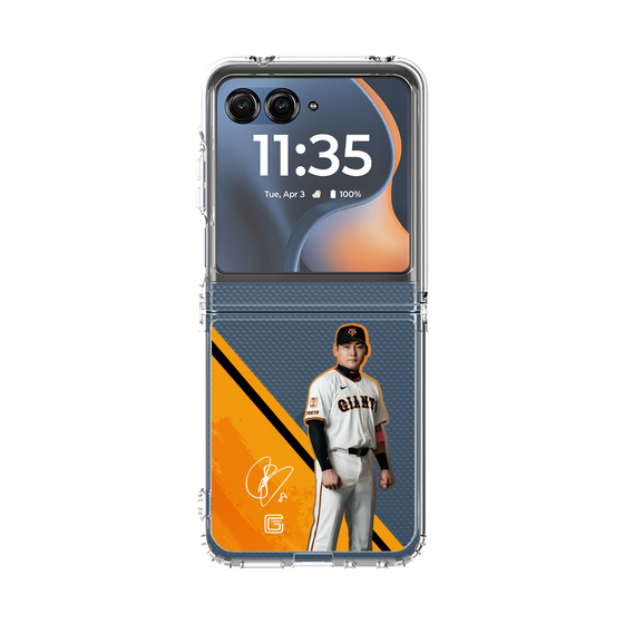 クリアケース［ 読売ジャイアンツ - #8 MARU -サイン ］