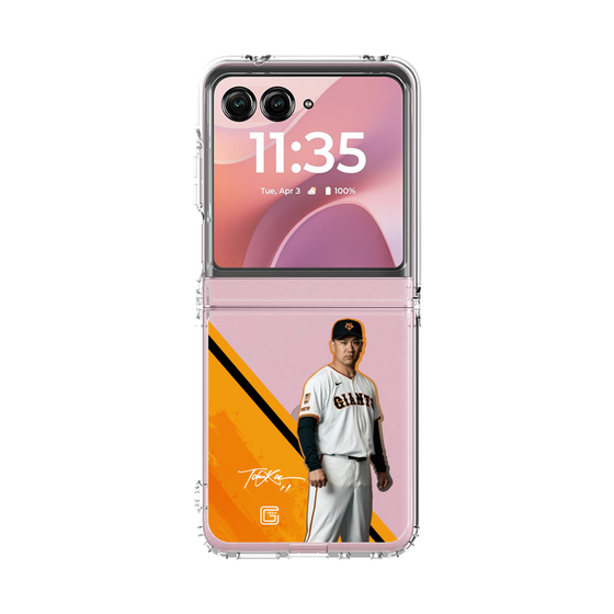 クリアケース［ 読売ジャイアンツ - #11 TANAKA -サイン ］