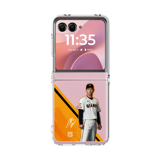 クリアケース［ 読売ジャイアンツ - #19 YAMASAKI -サイン ］