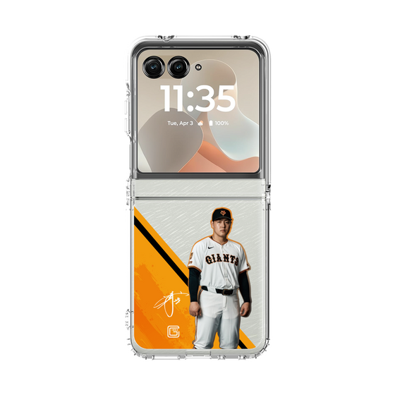 クリアケース［ 読売ジャイアンツ - #25 OKAMOTO -サイン ］