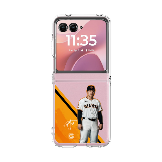 クリアケース［ 読売ジャイアンツ - #25 OKAMOTO -サイン ］