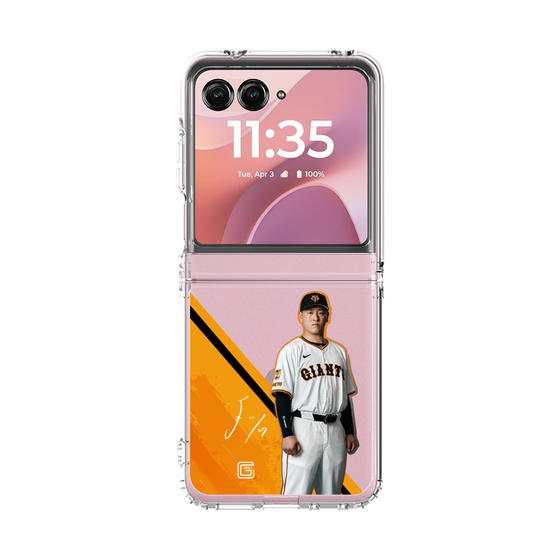 クリアケース［ 読売ジャイアンツ - #27 KISHIDA -サイン ］