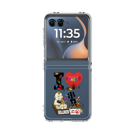 クリアケース［ クシニョロ - アイラブ串カツ - クリア ］