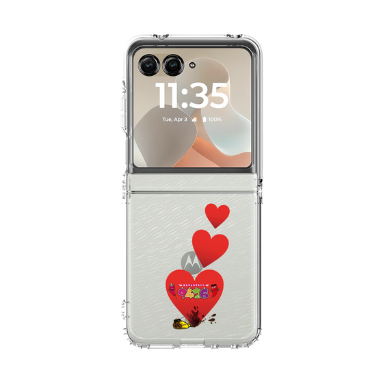 クリアケース［ クシニョロ - angelナンバー - ハート ］