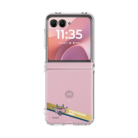 クリアケース［ B.LEAGUE - 琉球ゴールデンキングス - ラインデザイン ］