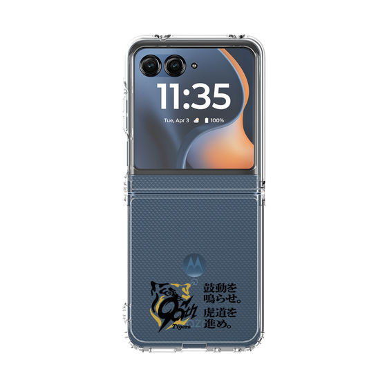 クリアケース［ 阪神タイガース - 90周年ロゴ - キャッチコピー ］