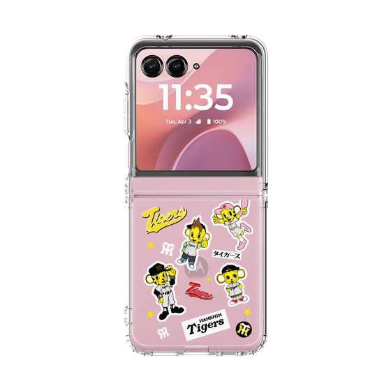 クリアケース［ 阪神タイガース - ステッカー ］