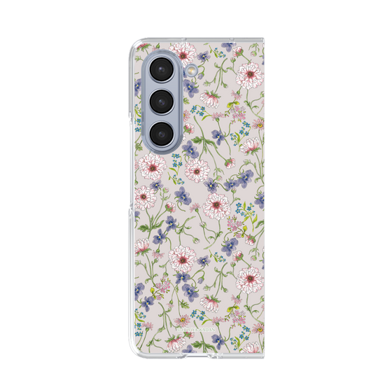 クリアケース［ 日比谷花壇 - FloralSymphony - ベージュ ］