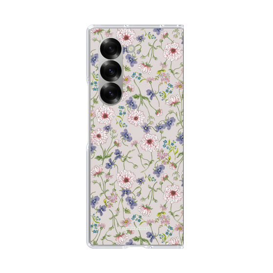 クリアケース［ 日比谷花壇 - FloralSymphony - ベージュ ］