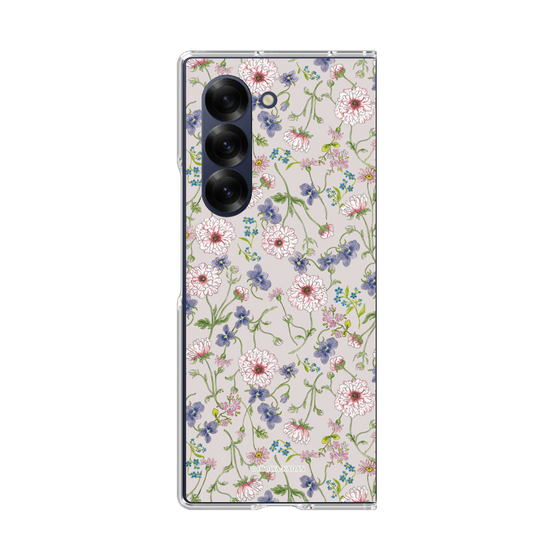 クリアケース［ 日比谷花壇 - FloralSymphony - ベージュ ］