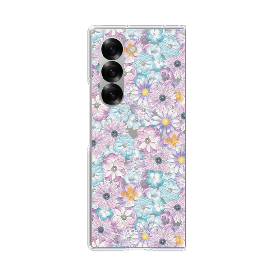 クリアケース［ 日比谷花壇 - HarmonyinBloom - パープル ］