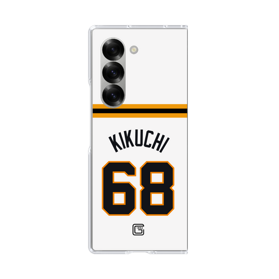 クリアケース［ 読売ジャイアンツ - #68 KIKUCHI - ホーム ］
