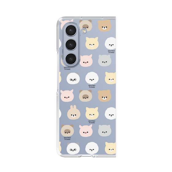 クリアケース［ mofmofriends - フェイス ］
