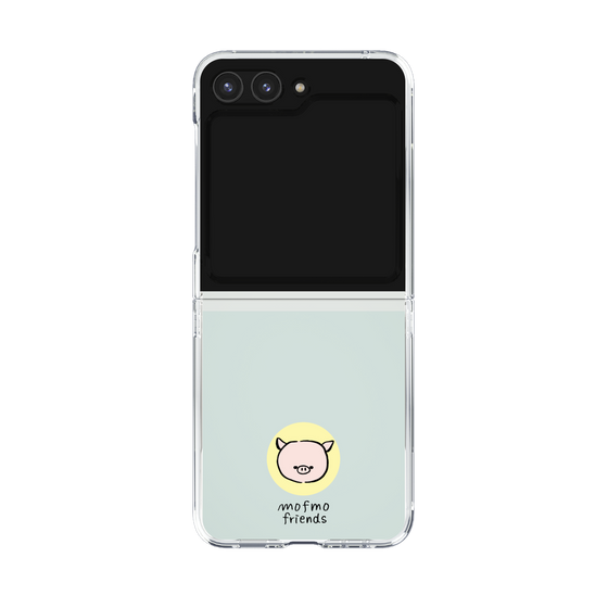 クリアケース［ mofmofriends - アイコン - マイクロブタ ］