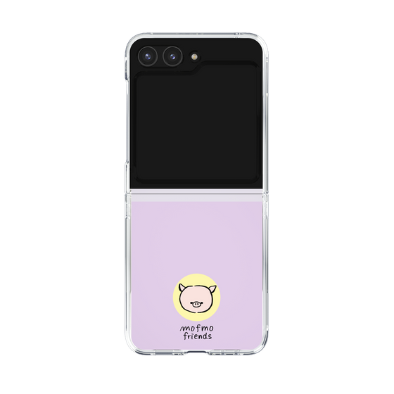 クリアケース［ mofmofriends - アイコン - マイクロブタ ］