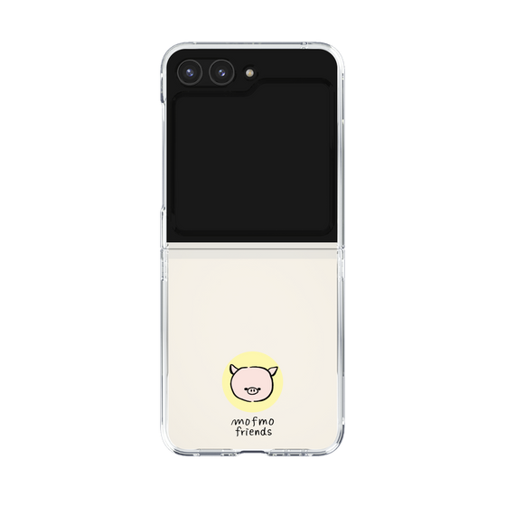 クリアケース［ mofmofriends - アイコン - マイクロブタ ］