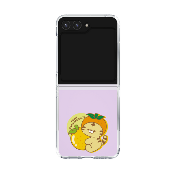 クリアケース［ mofmofriends - オレンジ ］