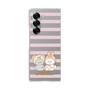 クリアケース［ mofmofriends - ストライプ ］