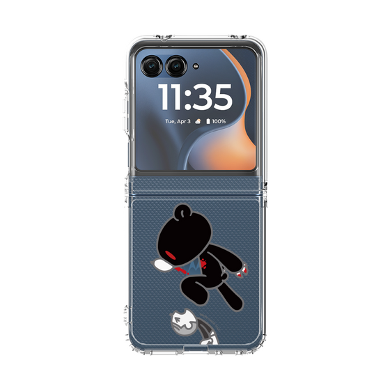 クリアケース［ グルーミー - モノクロ ］