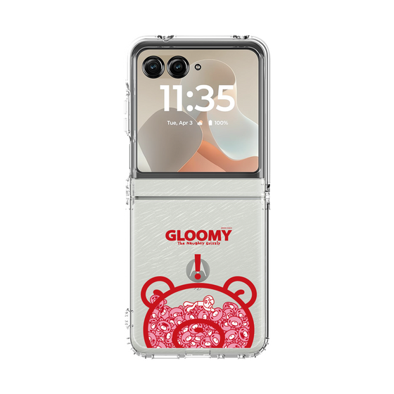 クリアケース［ グルーミー - クリアフェイス ］