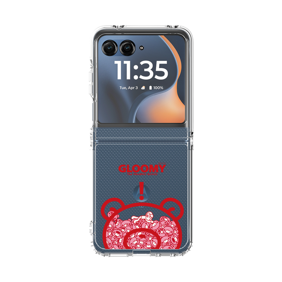 クリアケース［ グルーミー - クリアフェイス ］