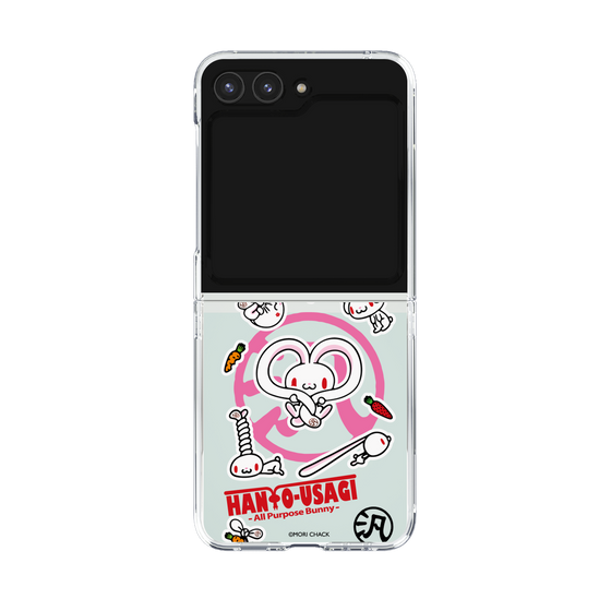 クリアケース［ 汎用うさぎ - ステッカー ］