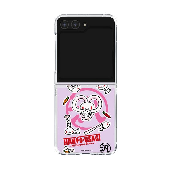 クリアケース［ 汎用うさぎ - ステッカー ］