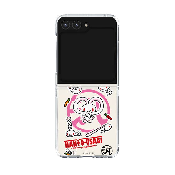 クリアケース［ 汎用うさぎ - ステッカー ］