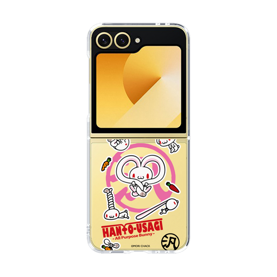 クリアケース［ 汎用うさぎ - ステッカー ］