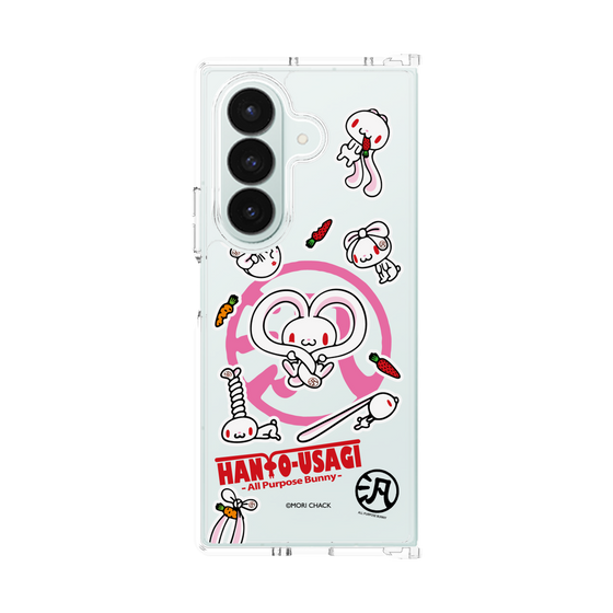 クリアケース［ 汎用うさぎ - ステッカー ］