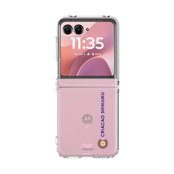 クリアケース［ クリアソン新宿 - 縦組ロゴ1 ］